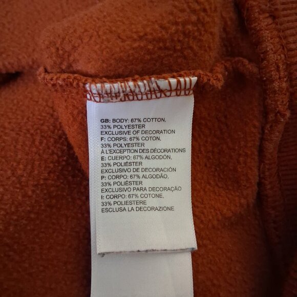 The North Face Men's Size Large Drew Peak Brandy Brown Hoodie - Picture 7 of 11